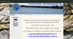 Desktop Screenshot of fischereiverein-stickhausen.de